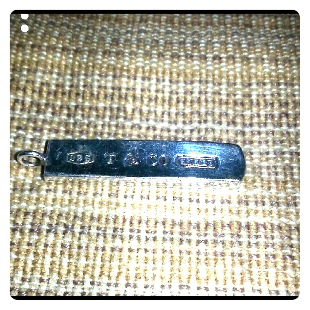 Authentic Tiffany & Co. Bar pendant